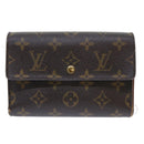 LOUIS VUITTON Monogram Porte Tresor Etui Papie Wallet M61202 LV Auth 50877-13