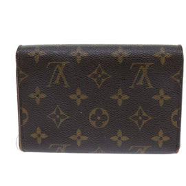 LOUIS VUITTON Monogram Porte Tresor Etui Papie Wallet M61202 LV Auth 50877 - 0