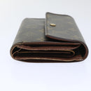 LOUIS VUITTON Monogram Porte Tresor Etui Papie Wallet M61202 LV Auth 50877-5
