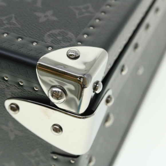 LOUIS VUITTON Monogram Eclipse Alzer 70 Trunk M20014 LV Auth 50883S