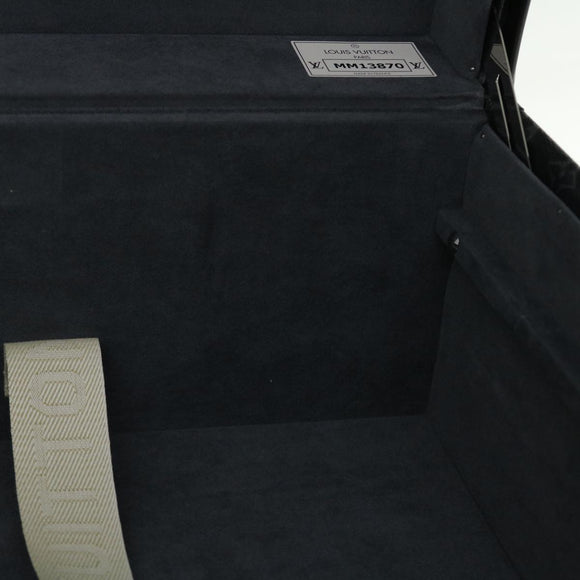 LOUIS VUITTON Monogram Eclipse Alzer 70 Trunk M20014 LV Auth 50883S