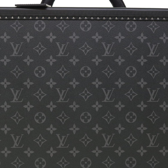 LOUIS VUITTON Monogram Eclipse Alzer 70 Trunk M20014 LV Auth 50883S