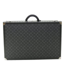 LOUIS VUITTON Monogram Eclipse Alzer 70 Trunk M20014 LV Auth 50883S-2