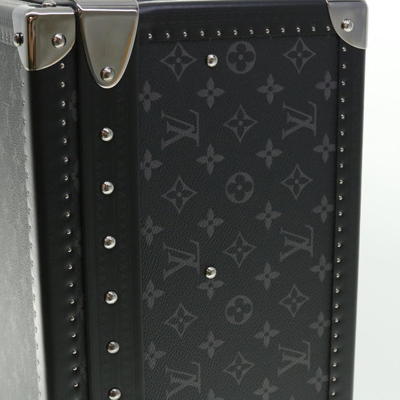 LOUIS VUITTON Monogram Eclipse Alzer 70 Trunk M20014 LV Auth 50883S