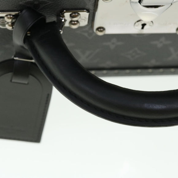 LOUIS VUITTON Monogram Eclipse Alzer 70 Trunk M20014 LV Auth 50883S