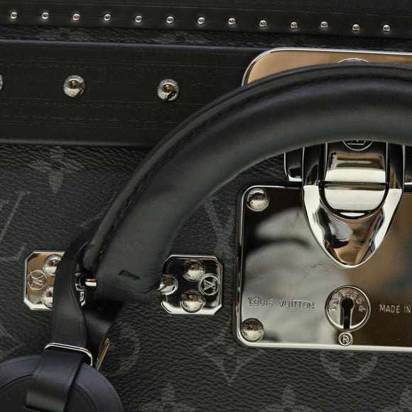 LOUIS VUITTON Monogram Eclipse Alzer 70 Trunk M20014 LV Auth 50883S