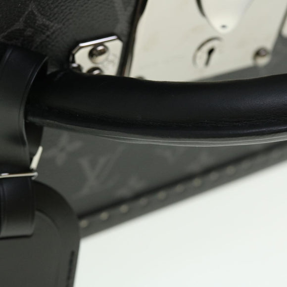 LOUIS VUITTON Monogram Eclipse Alzer 70 Trunk M20014 LV Auth 50883S
