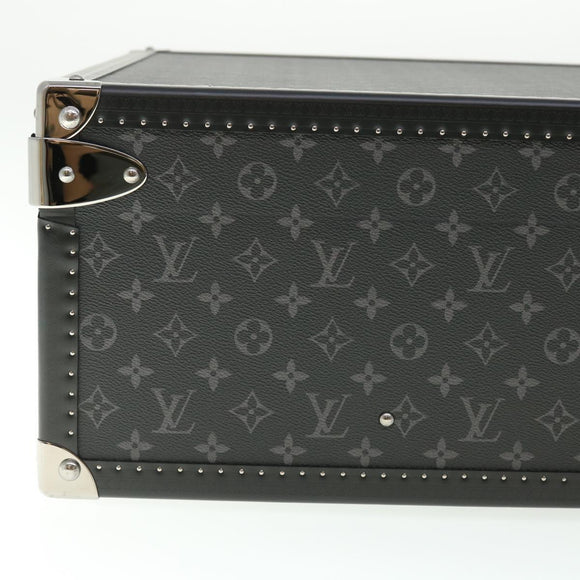 LOUIS VUITTON Monogram Eclipse Alzer 70 Trunk M20014 LV Auth 50883S