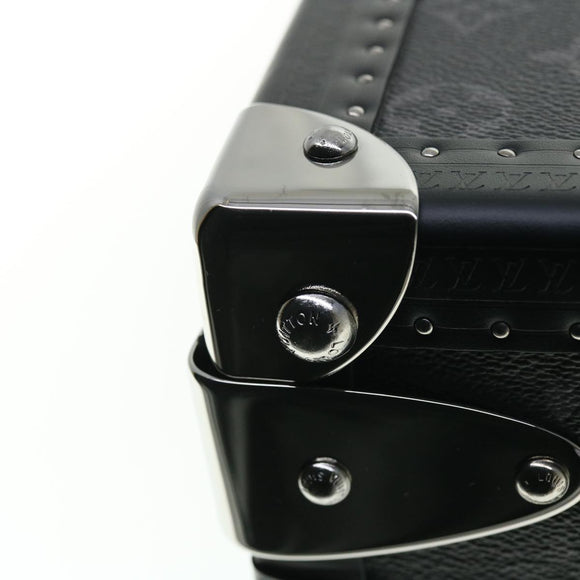 LOUIS VUITTON Monogram Eclipse Alzer 70 Trunk M20014 LV Auth 50883S