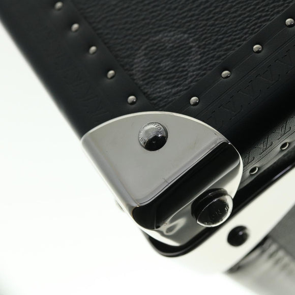 LOUIS VUITTON Monogram Eclipse Alzer 70 Trunk M20014 LV Auth 50883S