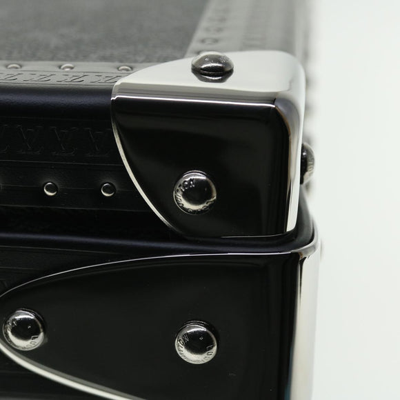 LOUIS VUITTON Monogram Eclipse Alzer 70 Trunk M20014 LV Auth 50883S