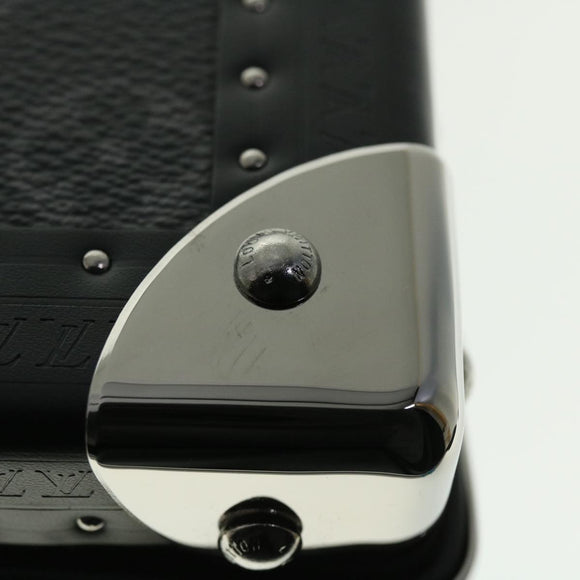 LOUIS VUITTON Monogram Eclipse Alzer 70 Trunk M20014 LV Auth 50883S