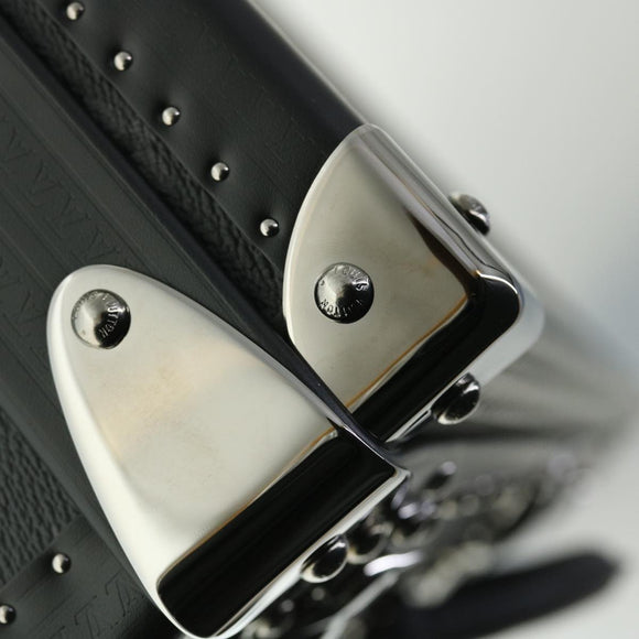 LOUIS VUITTON Monogram Eclipse Alzer 70 Trunk M20014 LV Auth 50883S