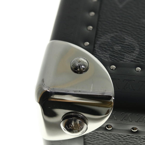 LOUIS VUITTON Monogram Eclipse Alzer 70 Trunk M20014 LV Auth 50883S