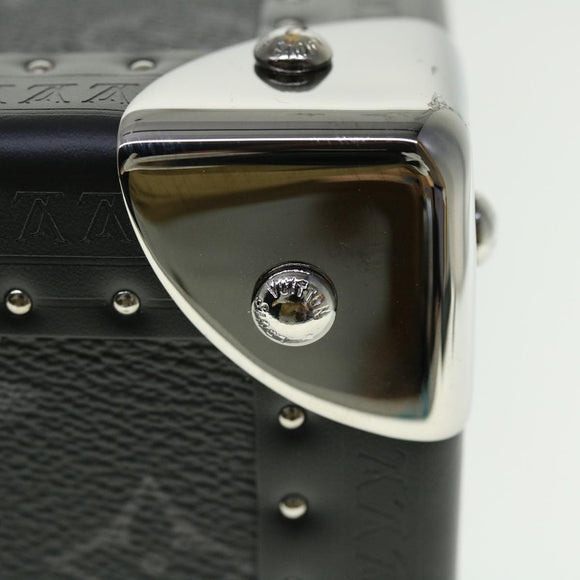 LOUIS VUITTON Monogram Eclipse Alzer 70 Trunk M20014 LV Auth 50883S