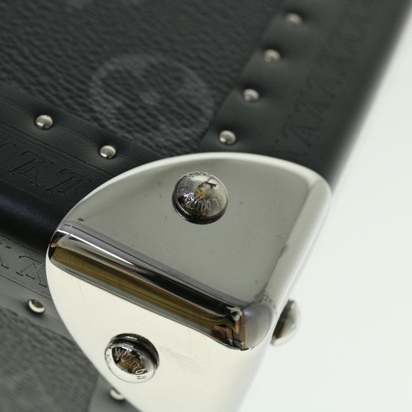 LOUIS VUITTON Monogram Eclipse Alzer 70 Trunk M20014 LV Auth 50883S