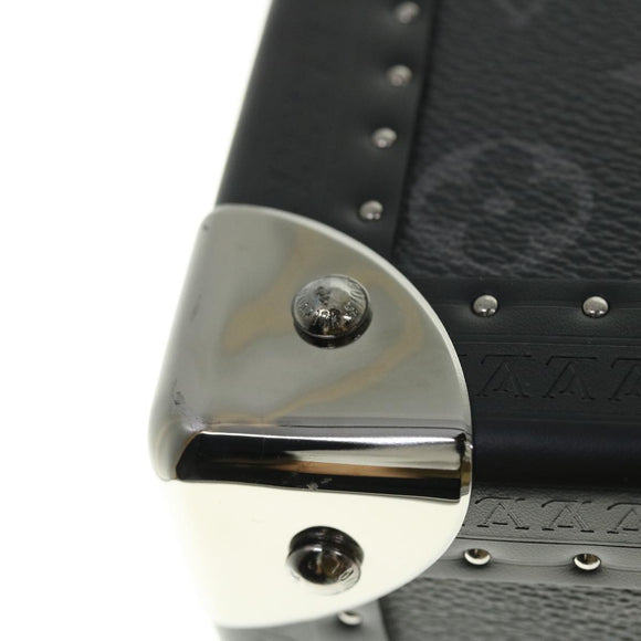 LOUIS VUITTON Monogram Eclipse Alzer 70 Trunk M20014 LV Auth 50883S