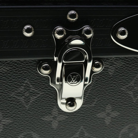 LOUIS VUITTON Monogram Eclipse Alzer 70 Trunk M20014 LV Auth 50883S