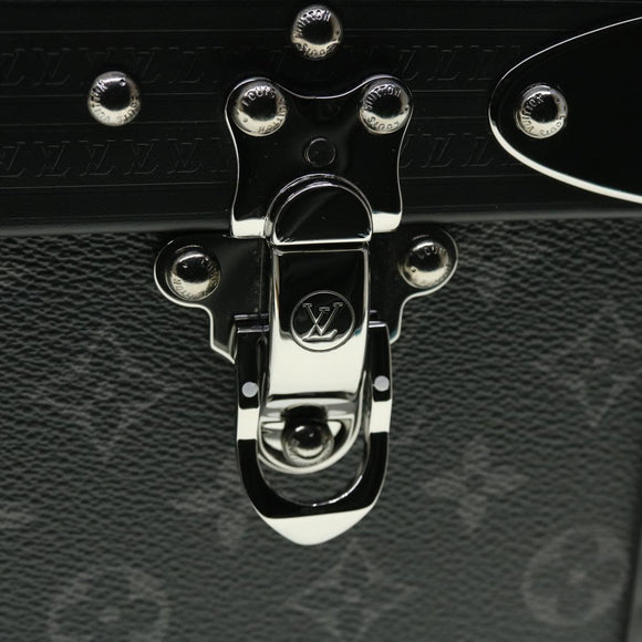 LOUIS VUITTON Monogram Eclipse Alzer 70 Trunk M20014 LV Auth 50883S