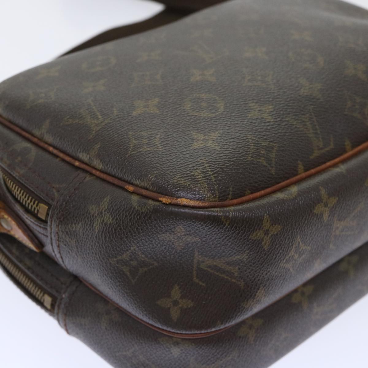 LOUIS VUITTON Monogram Reporter PM Shoulder Bag M45254 LV Auth 50912