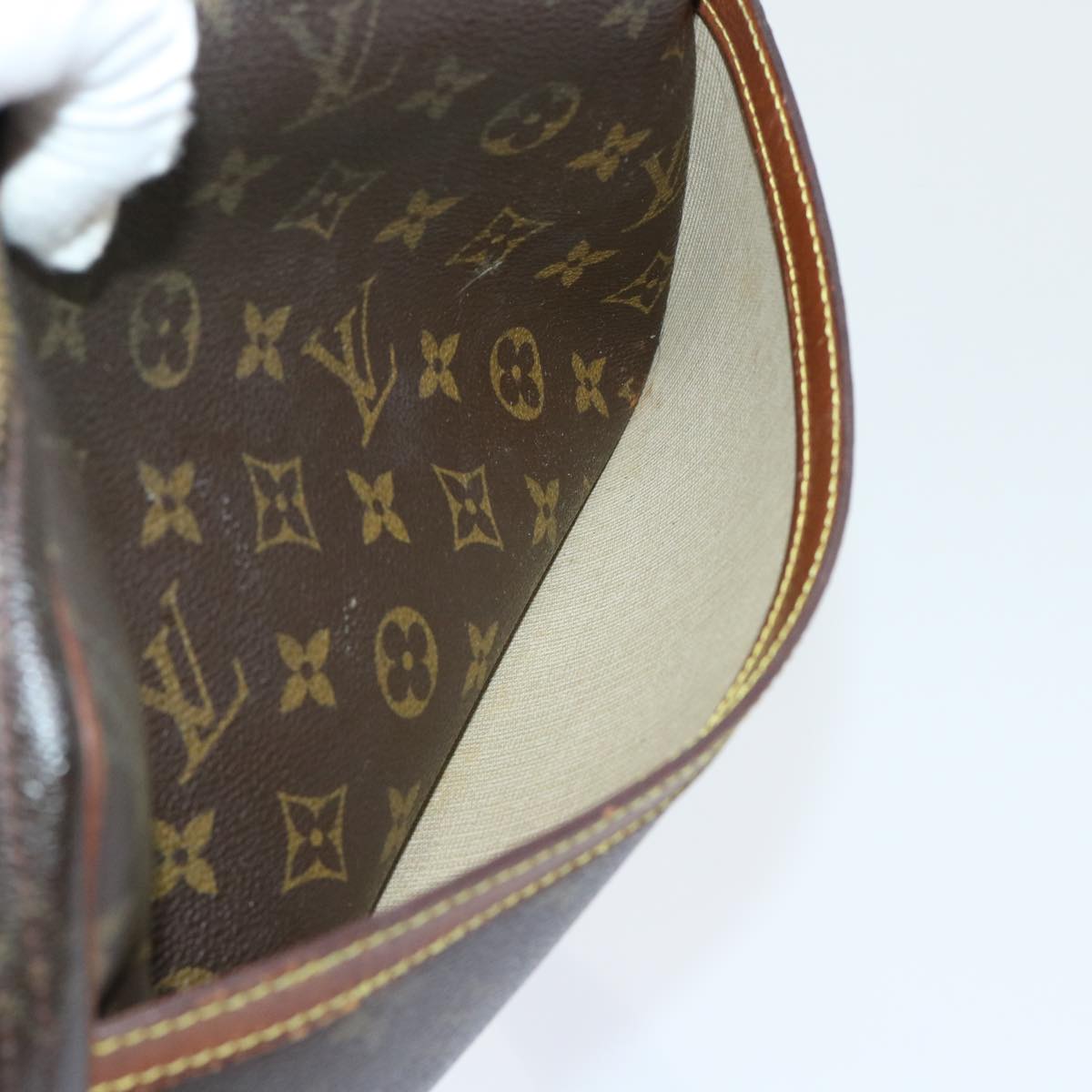 LOUIS VUITTON Monogram Reporter PM Shoulder Bag M45254 LV Auth 50912