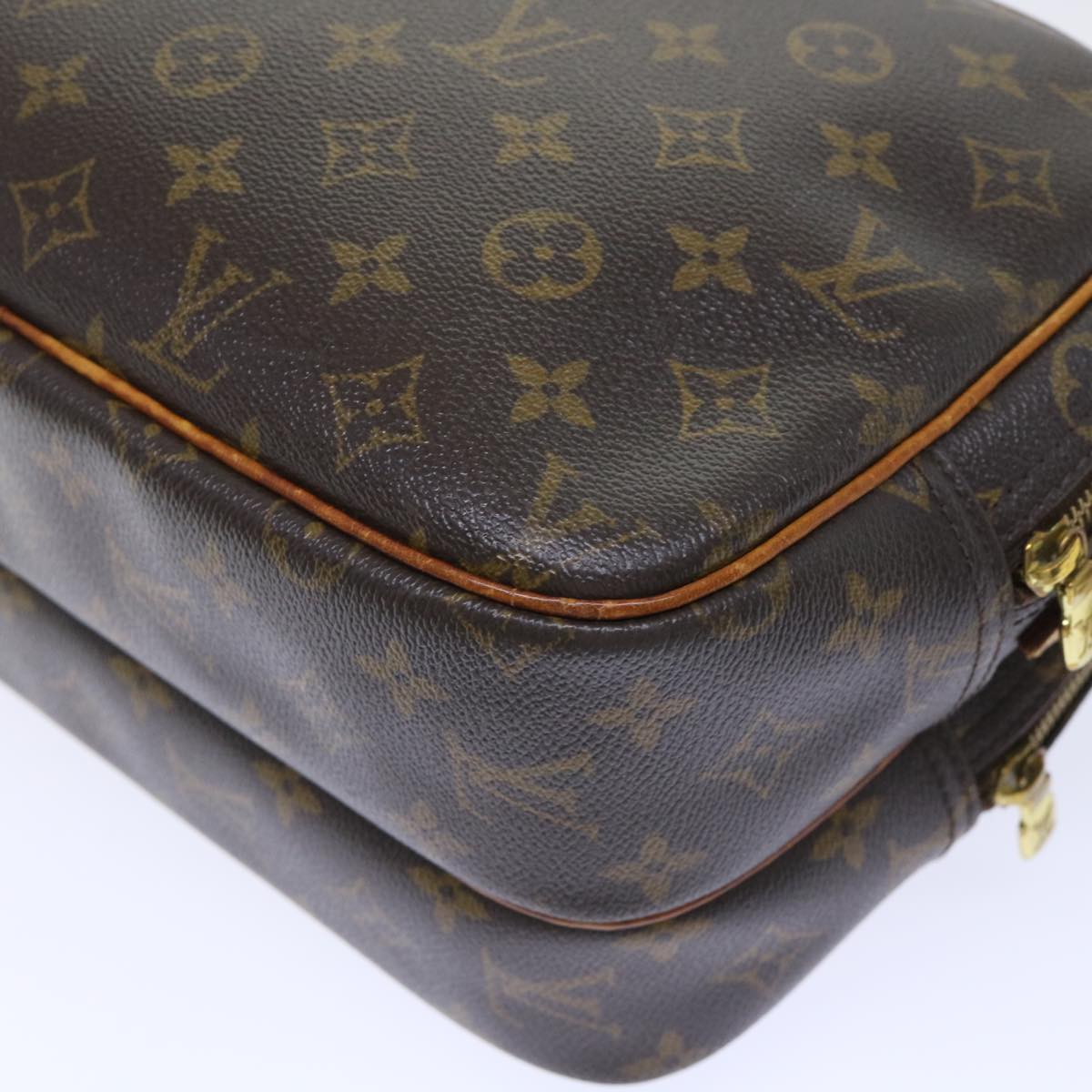 LOUIS VUITTON Monogram Reporter PM Shoulder Bag M45254 LV Auth 50914