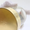 LOUIS VUITTON Gaston Snowball Snow Globe Clear Gold GI0550 LV Auth 51069-8
