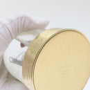 LOUIS VUITTON Gaston Snowball Snow Globe Clear Gold GI0550 LV Auth 51069-9