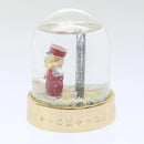 LOUIS VUITTON Gaston Snowball Snow Globe Clear Gold GI0550 LV Auth 51069-3
