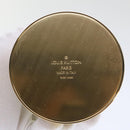 LOUIS VUITTON Gaston Snowball Snow Globe Clear Gold GI0550 LV Auth 51069-7