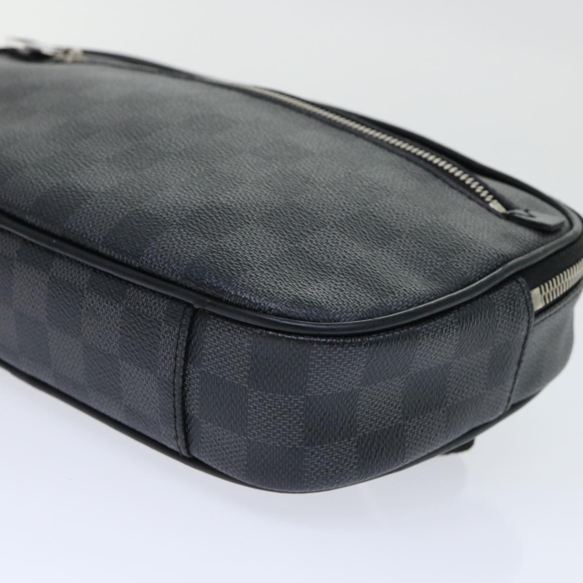 LOUIS VUITTON Damier Graphite Ambreil Shoulder Bag N41289 LV Auth 51125