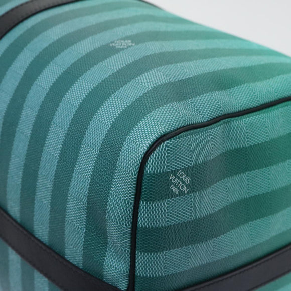 LOUIS VUITTON Damier Stripe Gradation Keepall Bandouliere 50 M59912 Auth 51138S