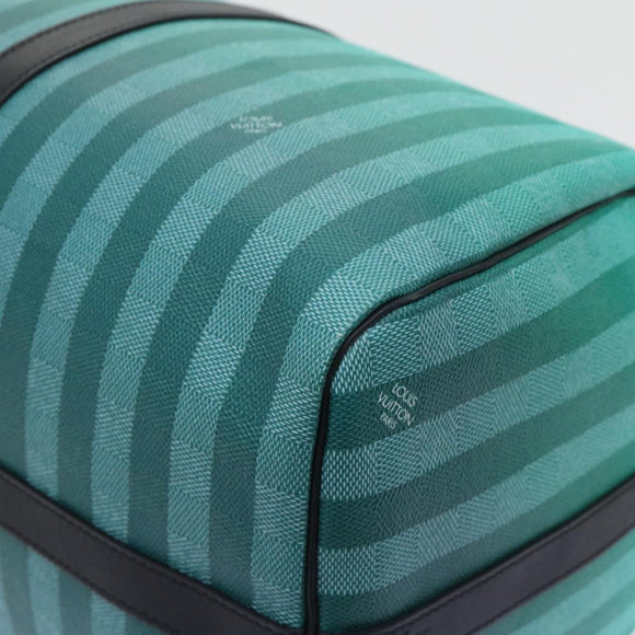 LOUIS VUITTON Damier Stripe Gradation Keepall Bandouliere 50 M59912 Auth 51138S