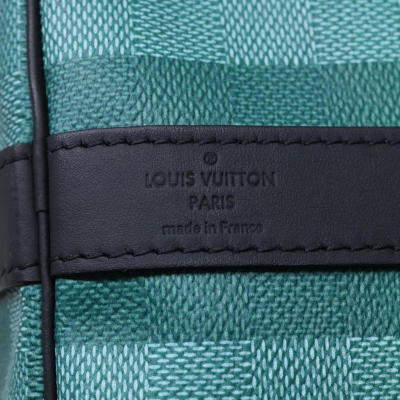 LOUIS VUITTON Damier Stripe Gradation Keepall Bandouliere 50 M59912 Auth 51138S