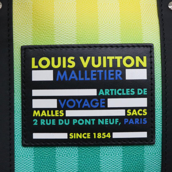 LOUIS VUITTON Damier Stripe Gradation Keepall Bandouliere 50 M59912 Auth 51138SM