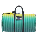 LOUIS VUITTON Damier Stripe Gradation Keepall Bandouliere 50 M59912 Auth 51138SM-13