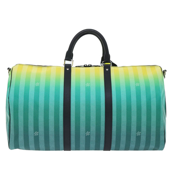 LOUIS VUITTON Damier Stripe Gradation Keepall Bandouliere 50 M59912 Auth 51138SM