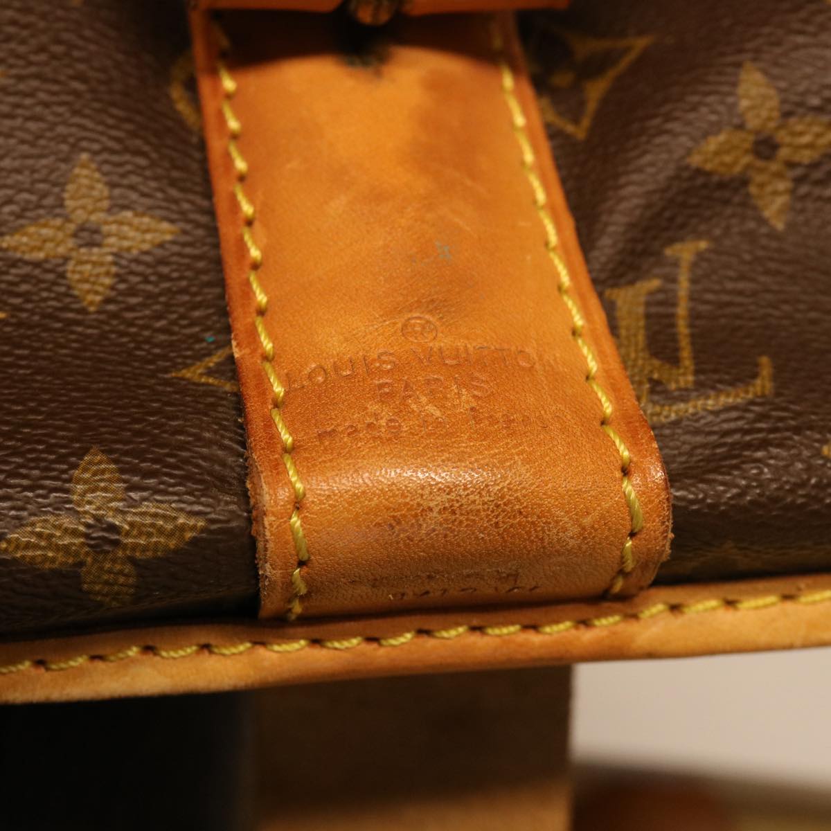 LOUIS VUITTON Monogram Carry Suter Garment Cover M23522 LV Auth 51164