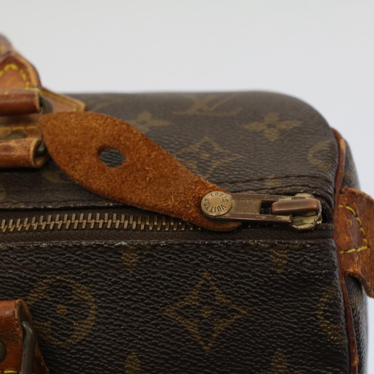 LOUIS VUITTON Monogram Speedy 30 Hand Bag M41526 LV Auth 51177