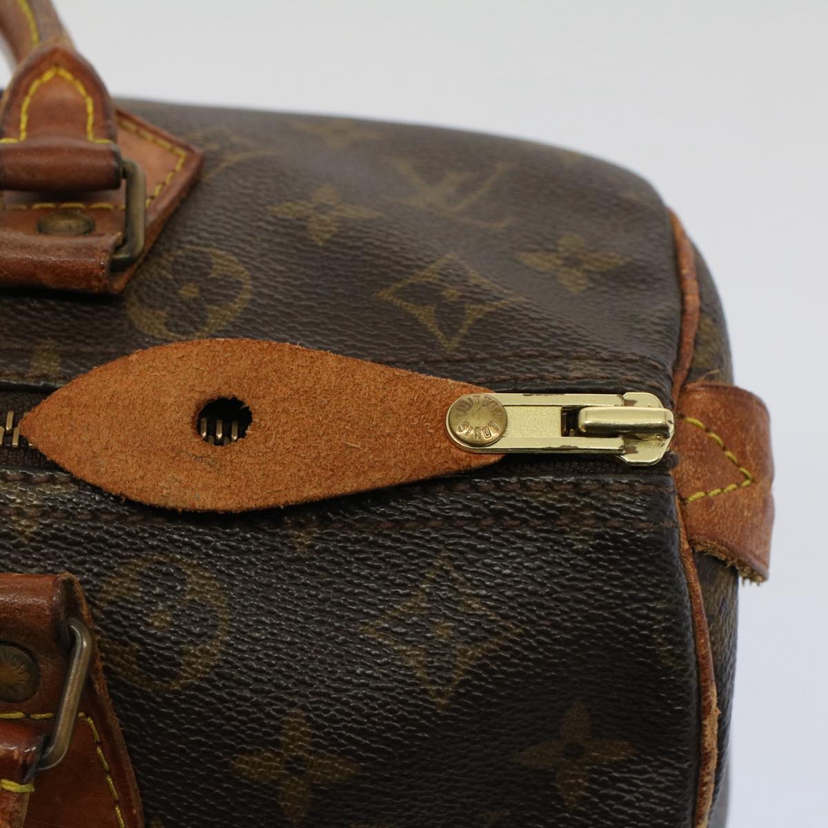 LOUIS VUITTON Monogram Speedy 30 Hand Bag M41526 LV Auth 51178