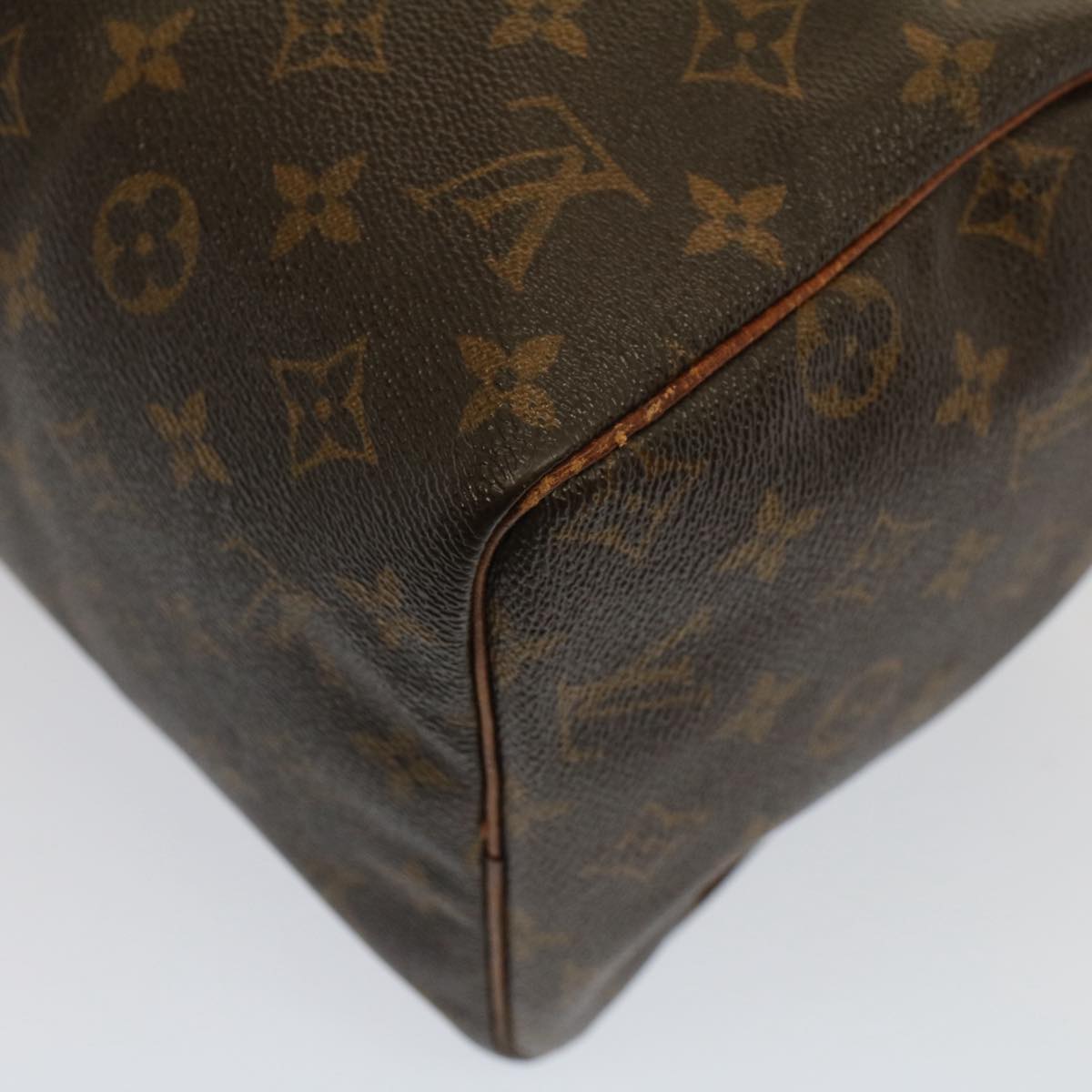 LOUIS VUITTON Monogram Speedy 30 Hand Bag M41526 LV Auth 51183