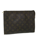 LOUIS VUITTON Monogram Poche Toilette 26 Pouch M47542 LV Auth 51226-1