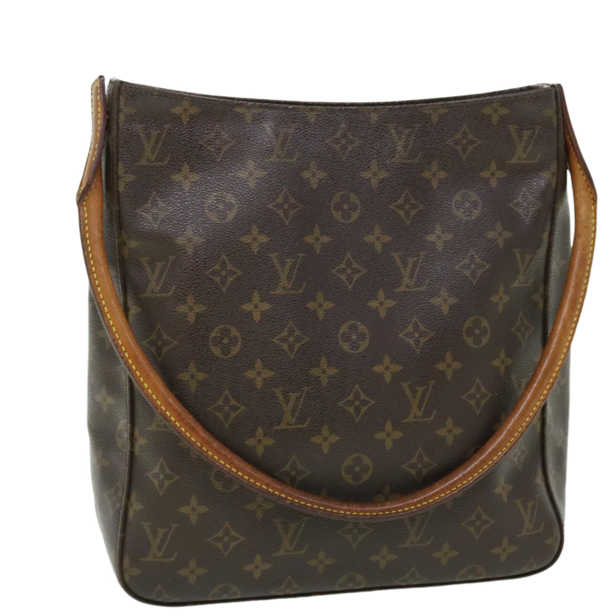 LOUIS VUITTON Monogram Looping GM Shoulder Bag M51145 LV Auth 51240