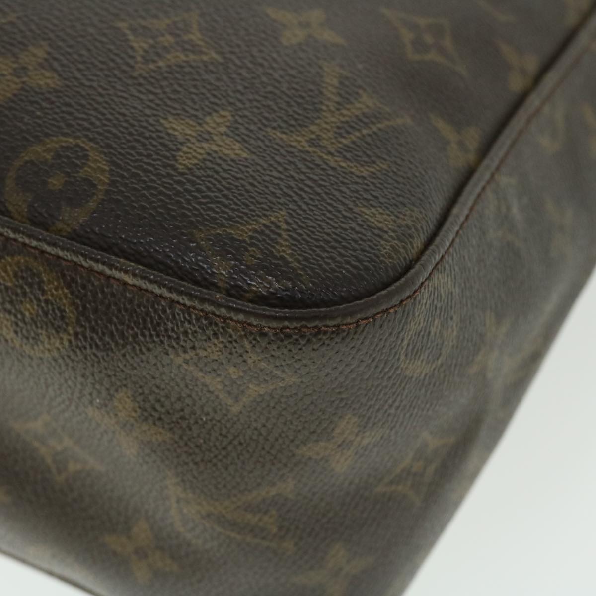 LOUIS VUITTON Monogram Looping GM Shoulder Bag M51145 LV Auth 51240