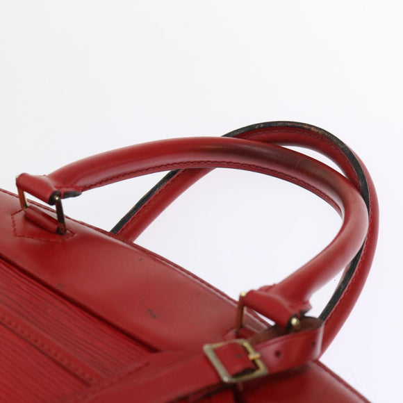 LOUIS VUITTON Epi Riviera Hand Bag Red M48187 LV Auth 51252