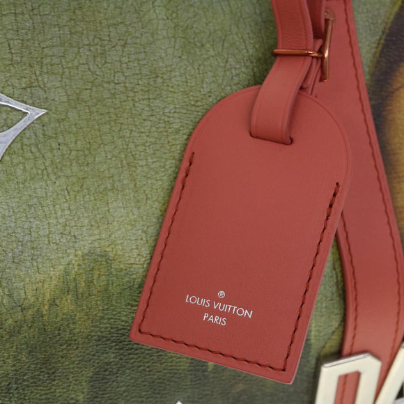 LOUIS VUITTON Masters Collection Keepall Bandouliere 50 M43377 LV Auth 51258SM