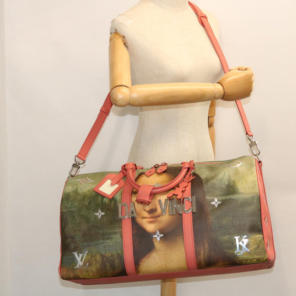 LOUIS VUITTON Masters Collection Keepall Bandouliere 50 M43377 LV Auth 51258SM