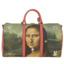 LOUIS VUITTON Masters Collection Keepall Bandouliere 50 M43377 LV Auth 51258S-2