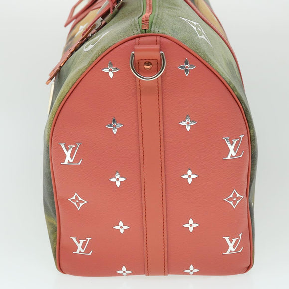 LOUIS VUITTON Masters Collection Keepall Bandouliere 50 M43377 LV Auth 51258S