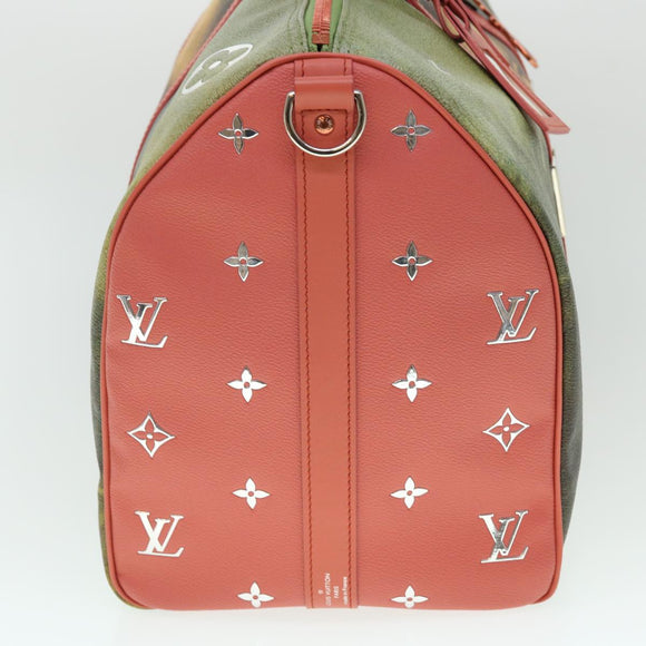 LOUIS VUITTON Masters Collection Keepall Bandouliere 50 M43377 LV Auth 51258S
